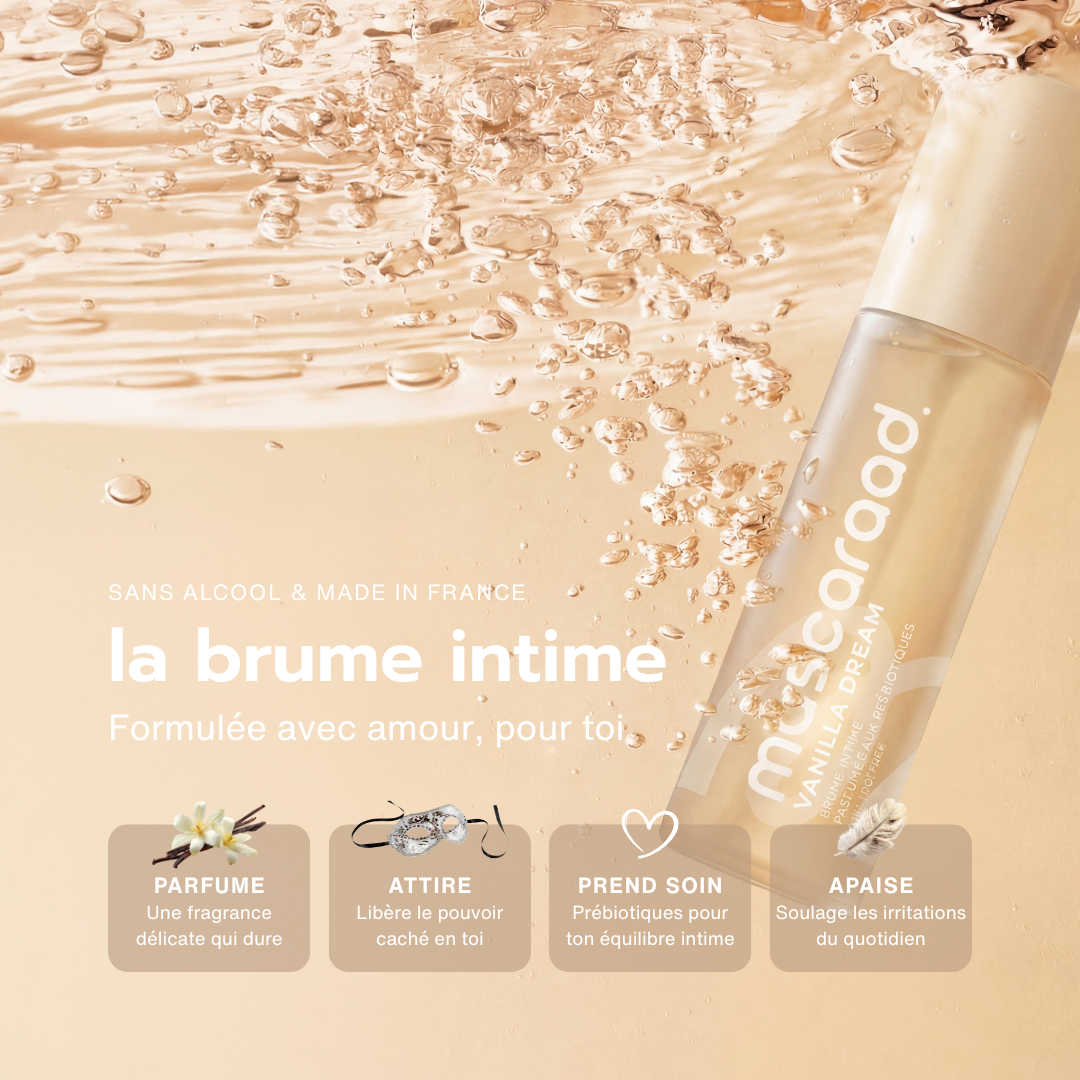 Brume intime aux prébiotiques